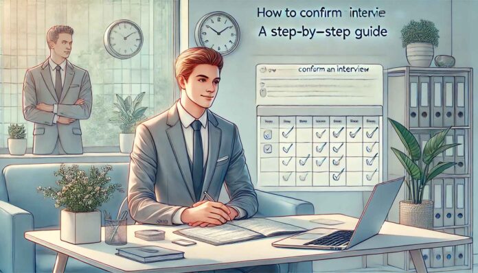 How To Confirm an Interview Time A Step-by-Step Guide